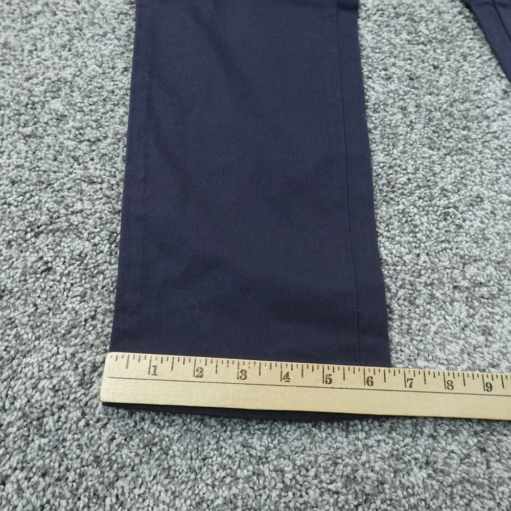 NEW Dockers Pants Mens 29X32 Navy Blue Khaki Slim Fit Chino Trouser Stretch Work